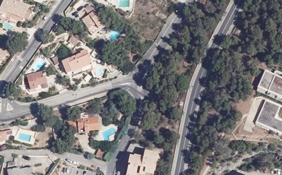 Vue aérienne du Mini-giratoire n°1524396232