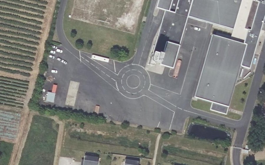 Vue aérienne du Mini-giratoire n°1525351375