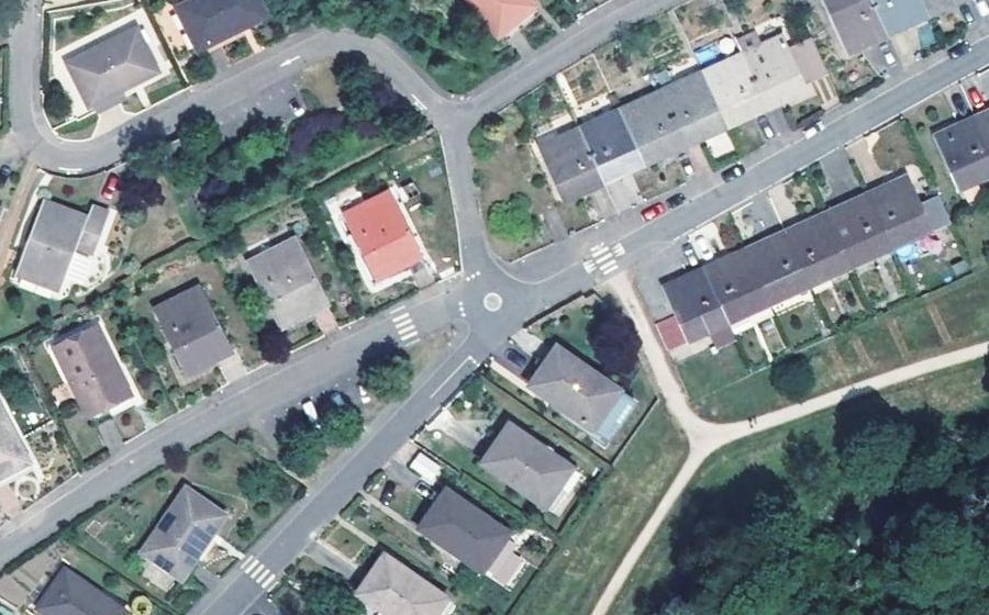 Vue aérienne du Mini-giratoire n°1525367023