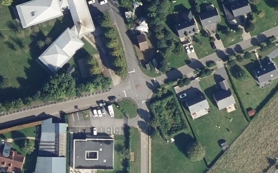 Vue aérienne du Mini-giratoire n°1528656827
