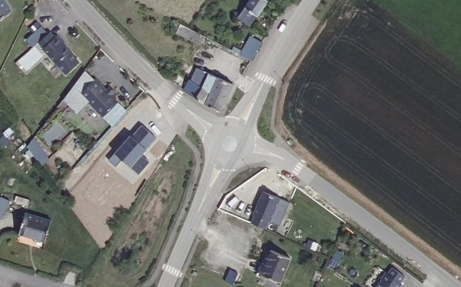 Vue aérienne du Mini-giratoire n°1529316215