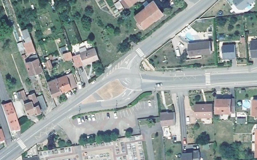 Vue aérienne du Mini-giratoire n°1531073263
