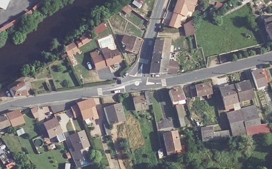 Vue aérienne du Mini-giratoire n°1532949640