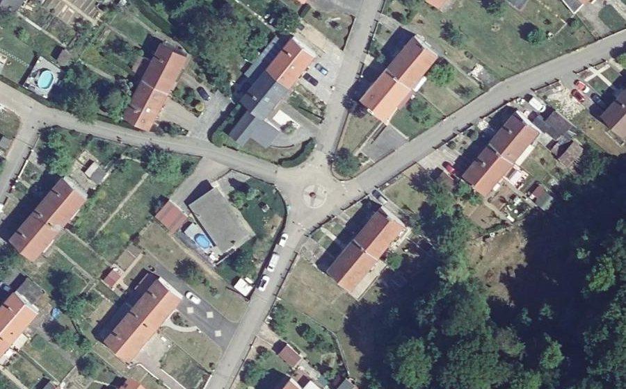 Vue aérienne du Mini-giratoire n°1535606816