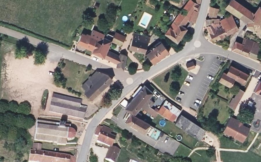 Vue aérienne du Mini-giratoire n°1538143542