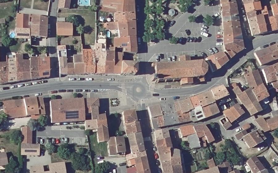Vue aérienne du Mini-giratoire n°1538795255