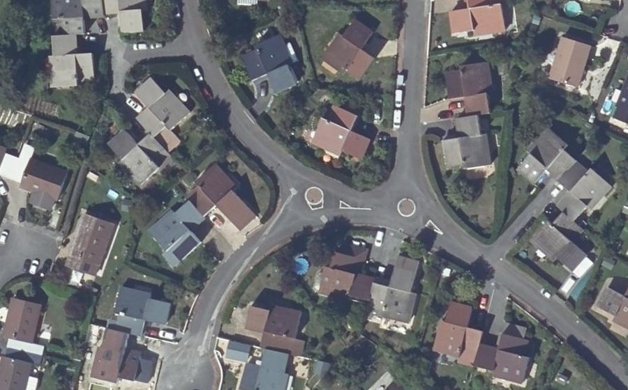 Vue aérienne du Mini-giratoire n°1542354230