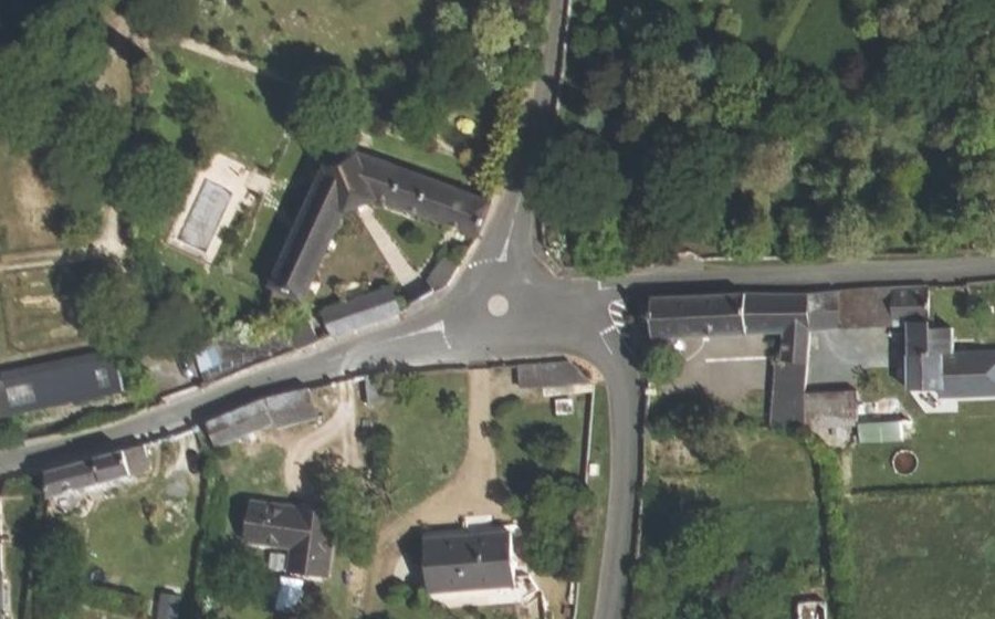 Vue aérienne du Mini-giratoire n°1550943962