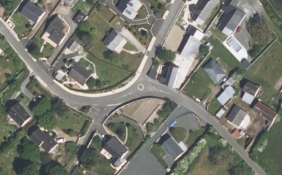 Vue aérienne du Mini-giratoire n°1550997976