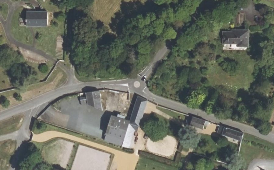 Vue aérienne du Mini-giratoire n°1551977604