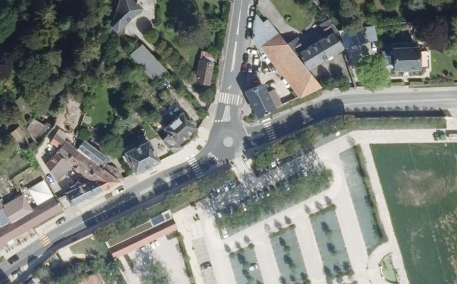 Vue aérienne du Mini-giratoire n°1552556257