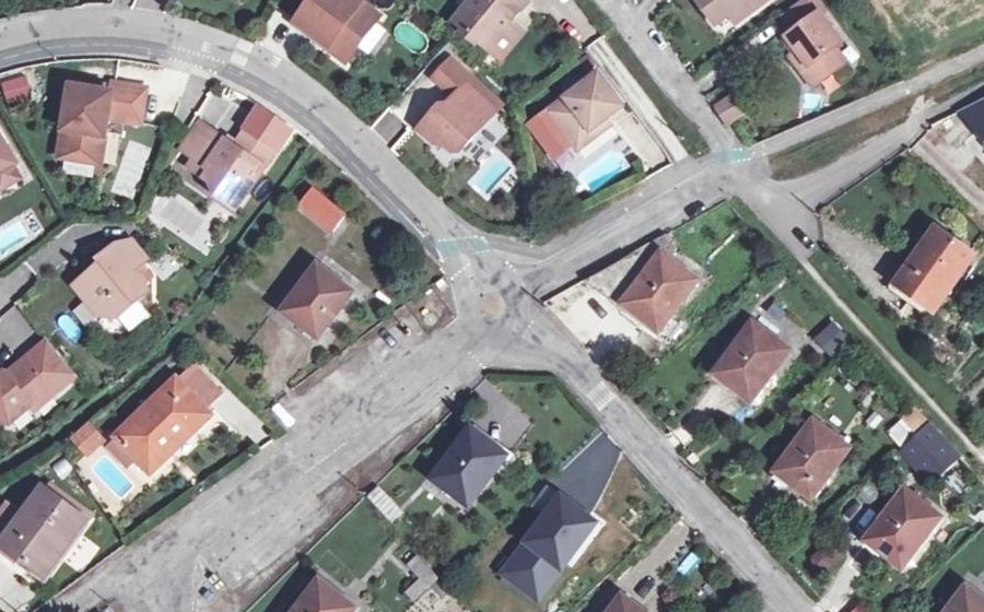 Vue aérienne du Mini-giratoire n°1552644460