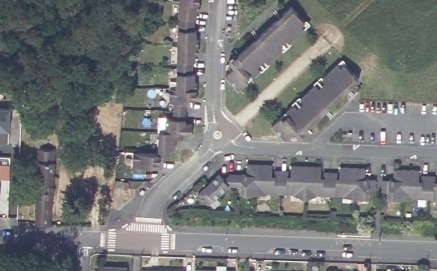 Vue aérienne du Mini-giratoire n°1554477167