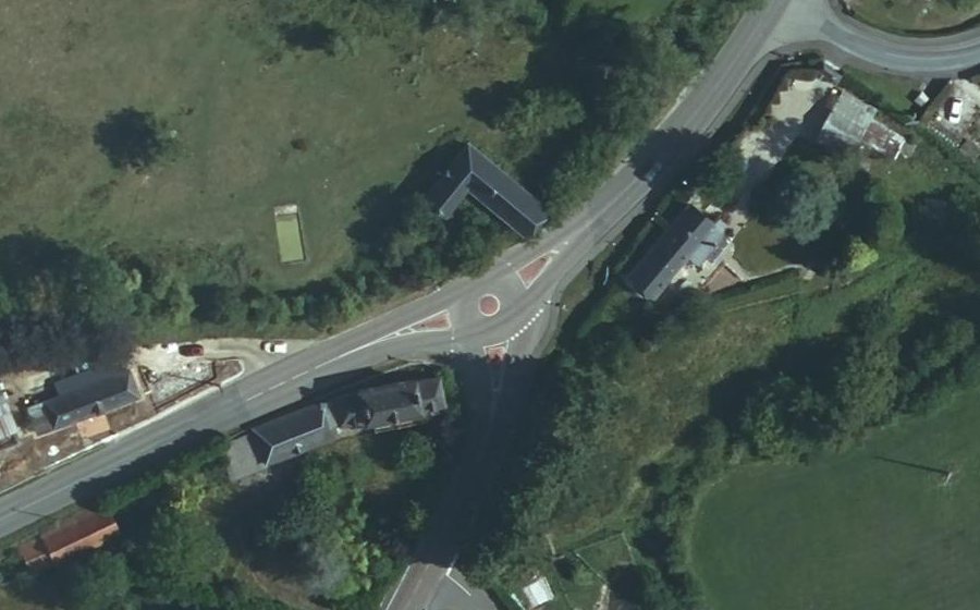 Vue aérienne du Mini-giratoire n°1555278462