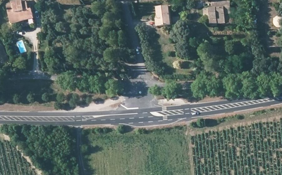 Vue aérienne du Mini-giratoire n°1556028956