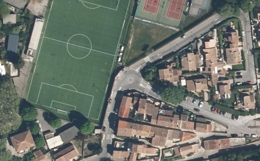 Vue aérienne du Mini-giratoire n°1556890357