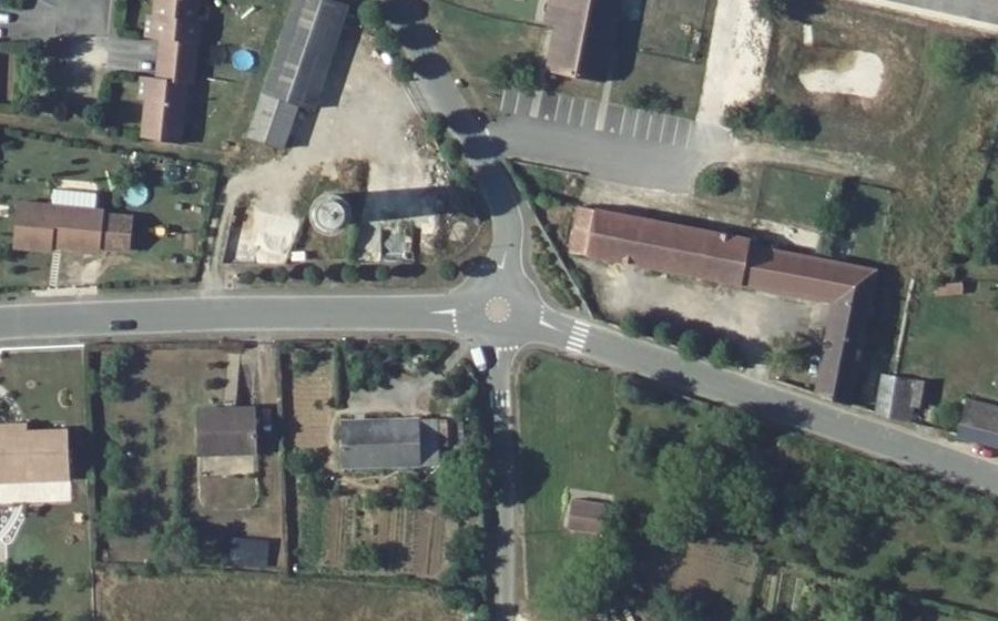 Vue aérienne du Mini-giratoire n°1557085407