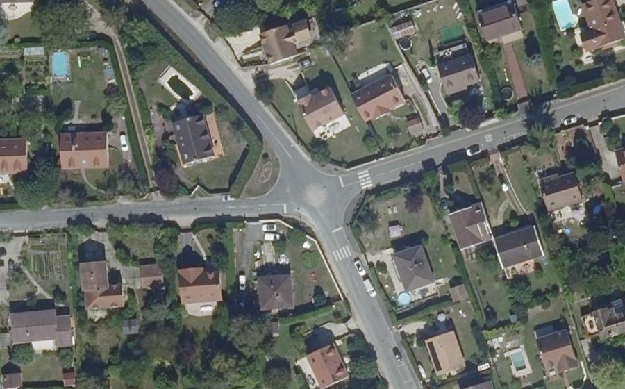 Vue aérienne du Mini-giratoire n°1560712813