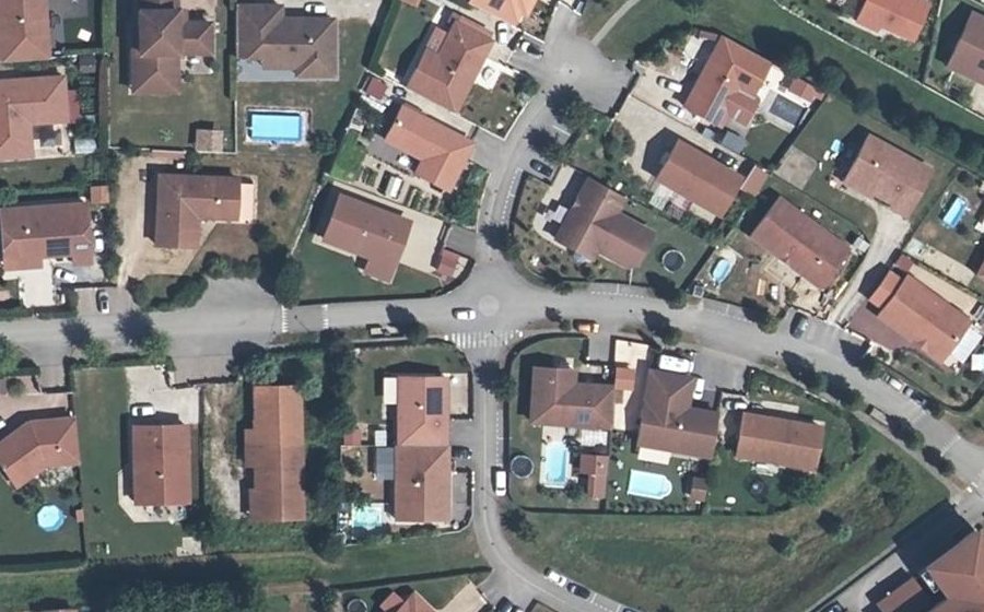 Vue aérienne du Mini-giratoire n°1565237727