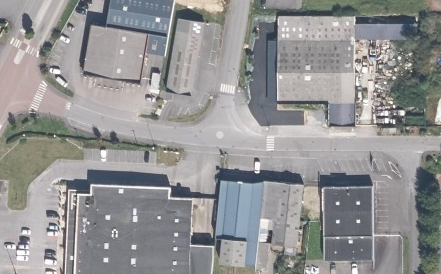 Vue aérienne du Mini-giratoire n°1568216914