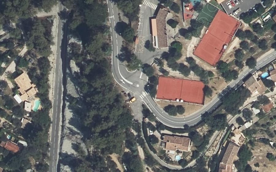 Vue aérienne du Mini-giratoire n°1572907568