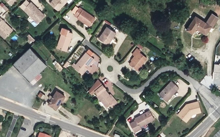 Vue aérienne du Mini-giratoire n°1575553708