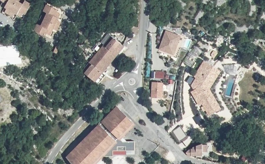 Vue aérienne du Mini-giratoire n°1576974495