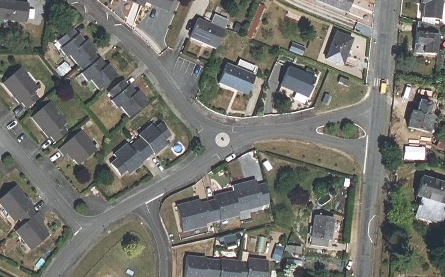 Vue aérienne du Mini-giratoire n°1577813431