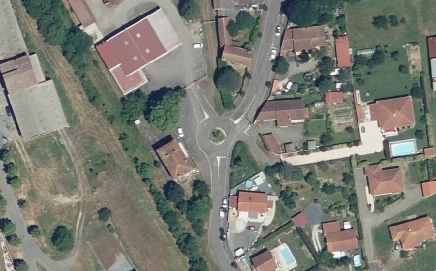 Vue aérienne du Mini-giratoire n°1578883380