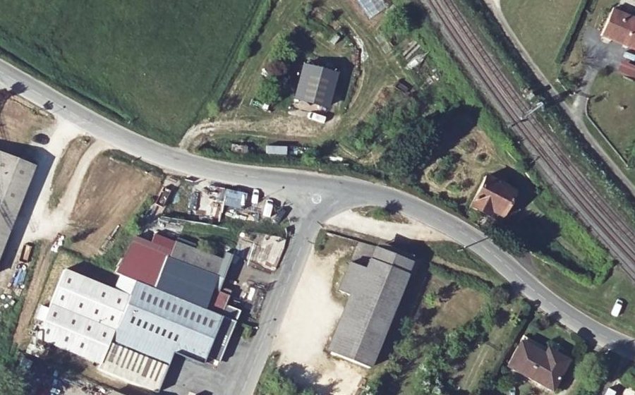 Vue aérienne du Mini-giratoire n°1579237279