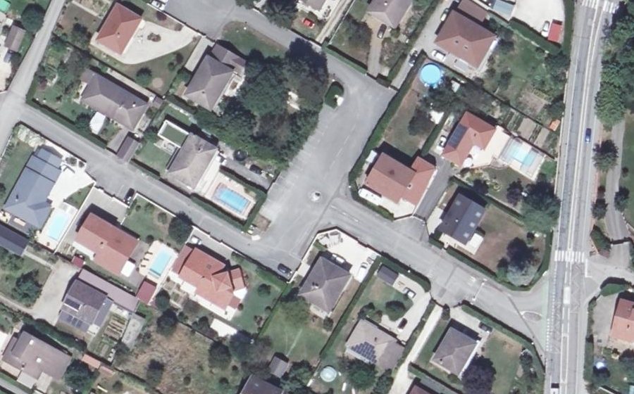 Vue aérienne du Mini-giratoire n°1579397106