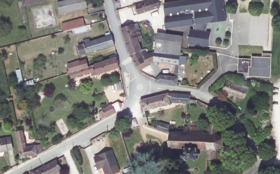 Vue aérienne du Mini-giratoire n°1580316301