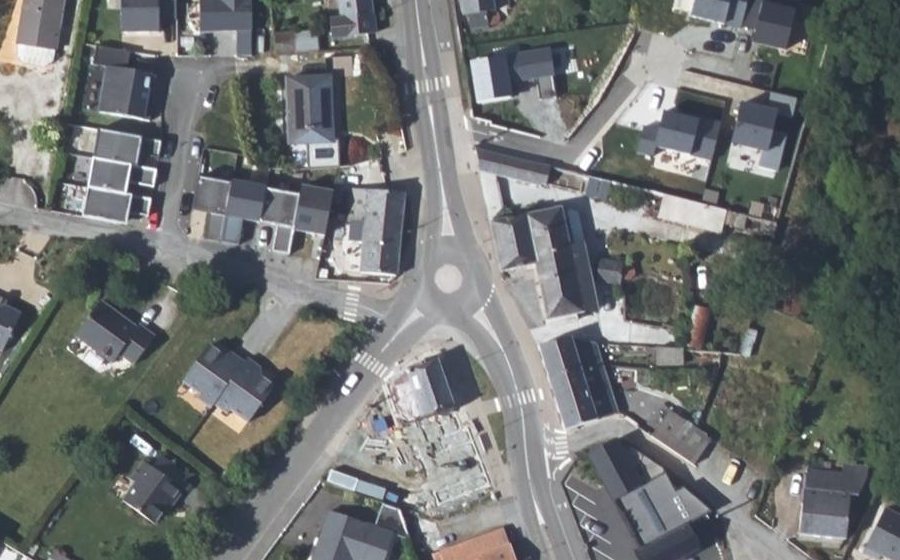 Vue aérienne du Mini-giratoire n°1580345083