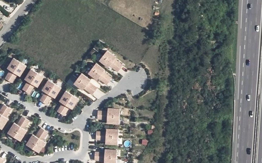 Vue aérienne du Mini-giratoire n°1581642870