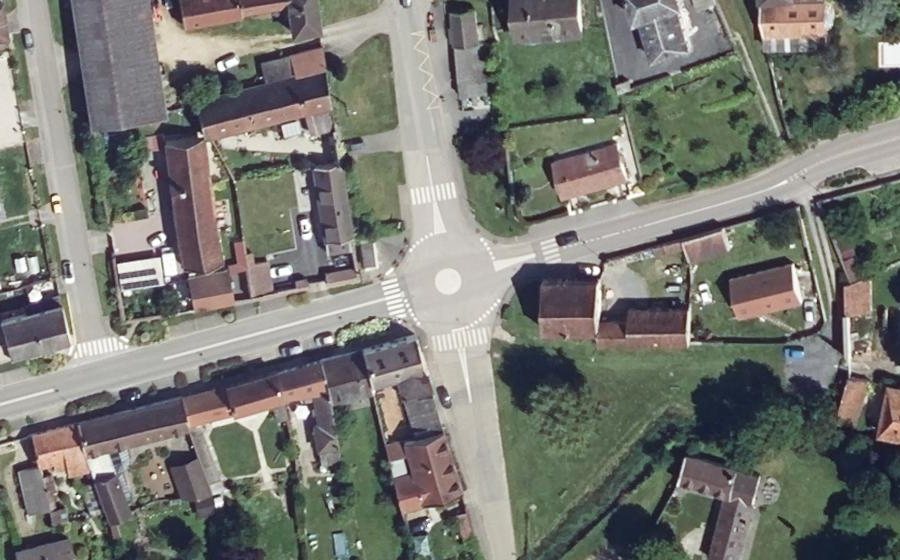 Vue aérienne du Mini-giratoire n°1582984873