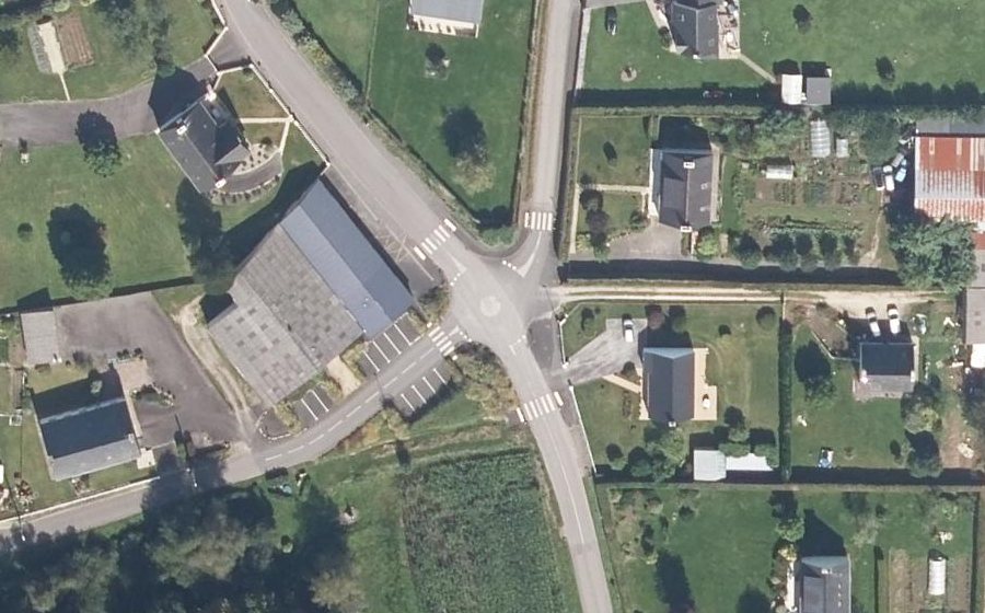 Vue aérienne du Mini-giratoire n°1584995404