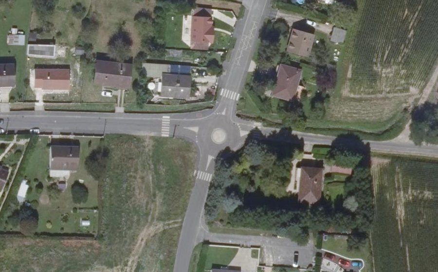 Vue aérienne du Mini-giratoire n°1586673401