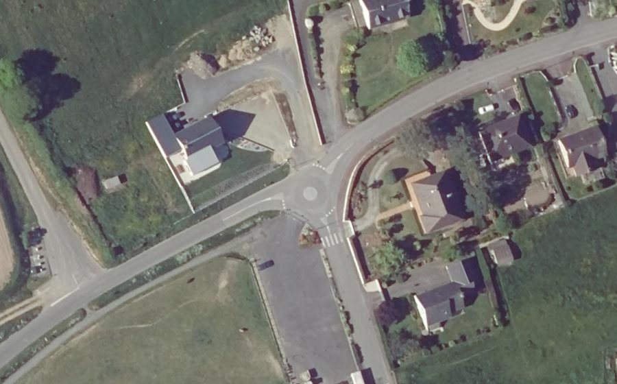 Vue aérienne du Mini-giratoire n°1587484826