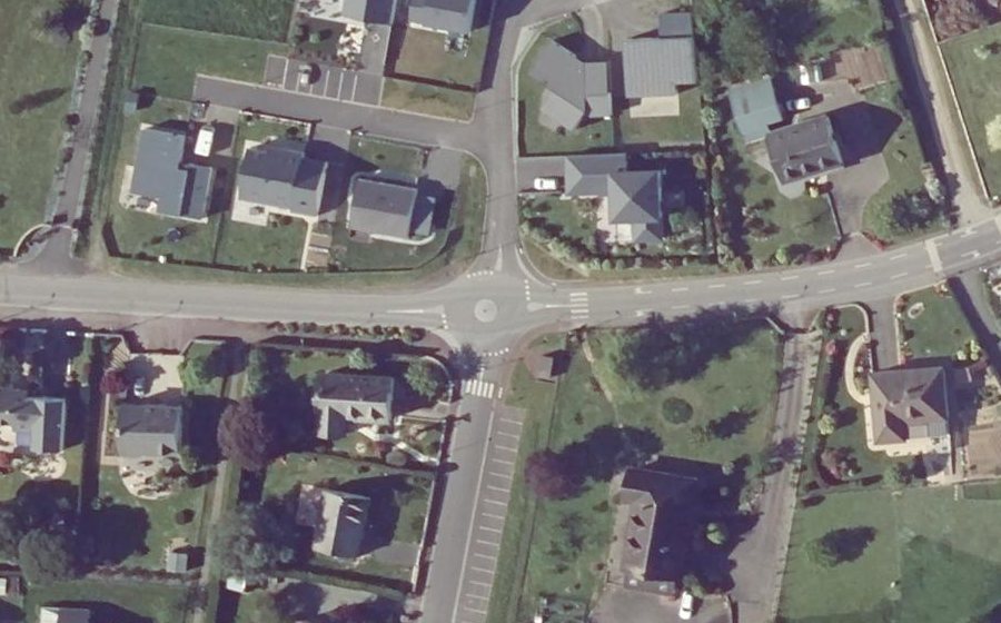 Vue aérienne du Mini-giratoire n°1587485231