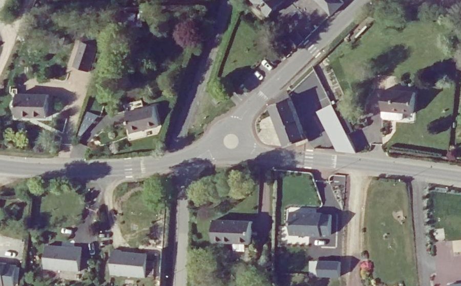 Vue aérienne du Mini-giratoire n°1589576798
