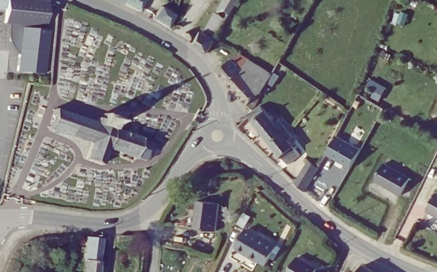 Vue aérienne du Mini-giratoire n°1589576801