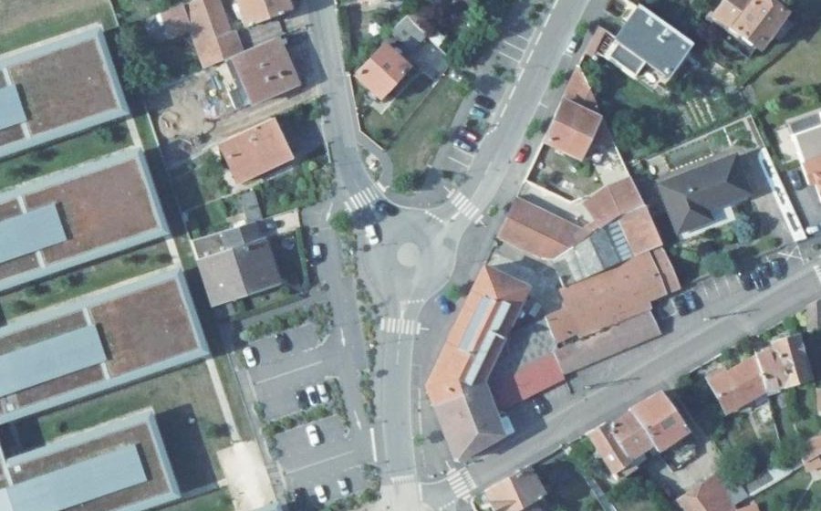 Vue aérienne du Mini-giratoire n°1590487346