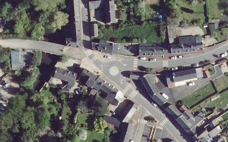 Vue aérienne du Mini-giratoire n°1592426524