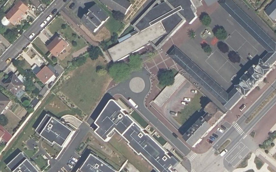 Vue aérienne du Mini-giratoire n°1595305036