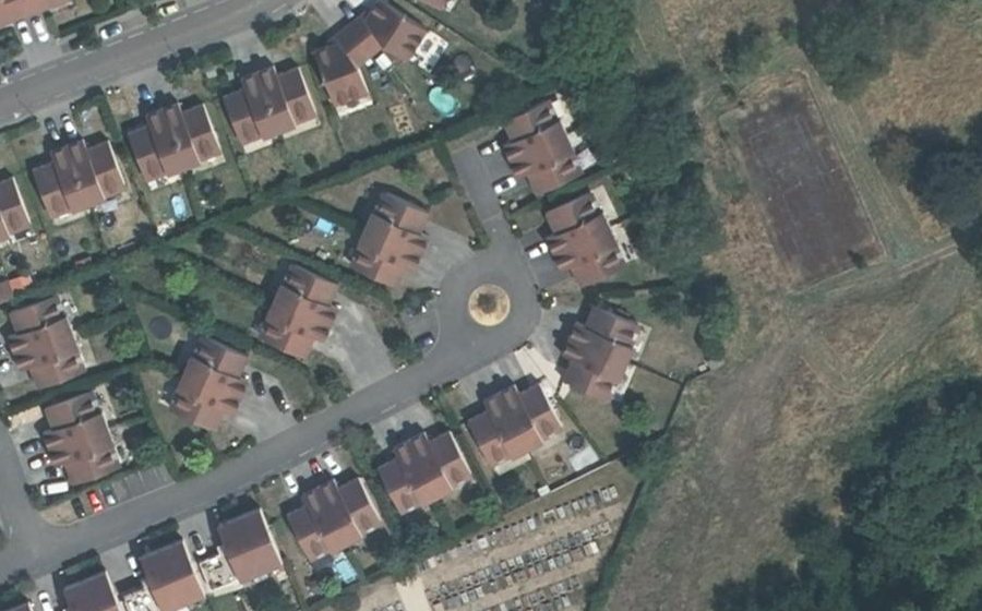 Vue aérienne du Mini-giratoire n°1596336717