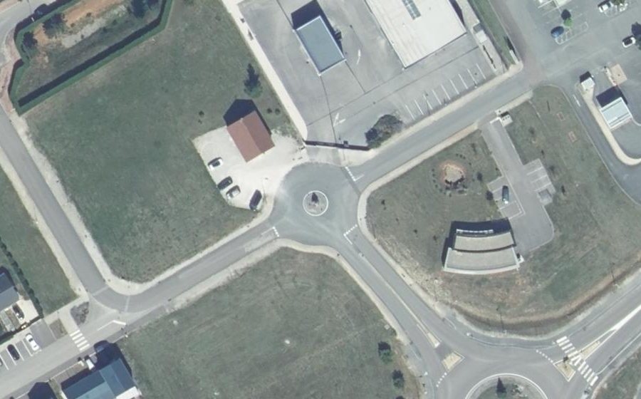 Vue aérienne du Mini-giratoire n°1598324922