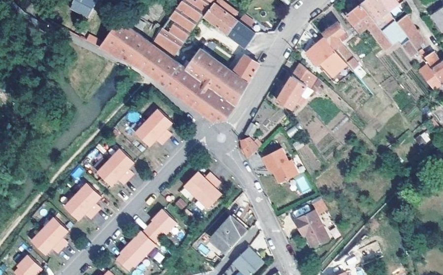 Vue aérienne du Mini-giratoire n°1598762095