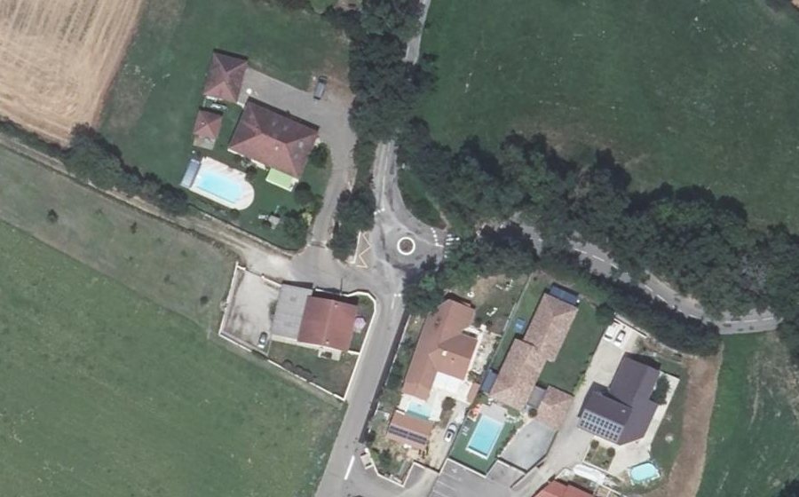 Vue aérienne du Mini-giratoire n°1598951556