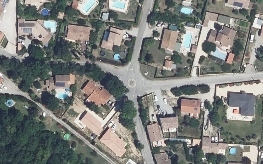 Vue aérienne du Mini-giratoire n°1599206770