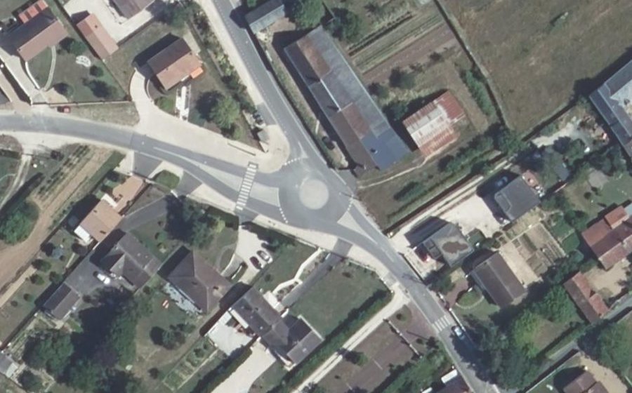 Vue aérienne du Mini-giratoire n°1599247019